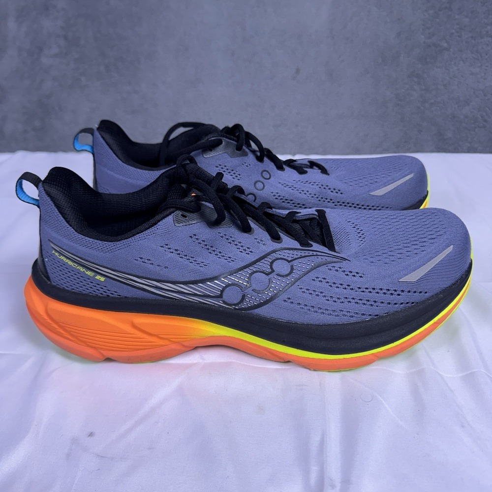 Saucony Hurricane 25 Mens 15 S21026-99 Athletic Sneaker Running Shoes Sports Gym